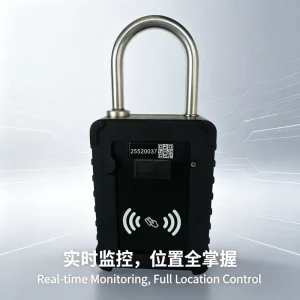 Container RFID Card Security Lock Real-Time Location Monitor Tamper Alert E Lock for Logistics Truck Delivery