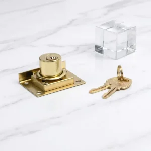 Copper Cylinder Cam Lock for Outdoor Furniture, Office Desks, and Gym Lockers