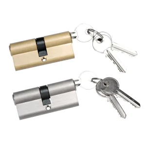 Copper Double Open Lock Cylinder Anti-Snap Anti-Drill Anti-Theft for Wooden Doors