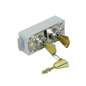 Copper Key Locks for Safe Deposit Box Dual Key Copper Locks for Bank Safe Deposit Locker JZ 01 Tested by Lab High End Locks