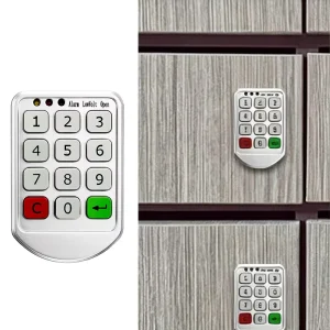 Cupboard Filing Safety Cipher Code Operated Abs Plastic Locker Metal Keyless For Safe Digital Electronic Smart Cabinet Door Lock