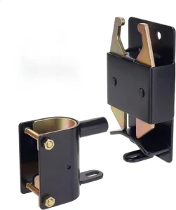 Custom Bi directional Lock Fence Lock Courtyard Door Lock Fence Accessories Hedge Railing Fence Bolt Factory