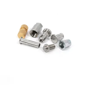 Custom Lock Key Chain CNC Milling Parts SS304 316 Swiss Turning Micro Machining Parts for Dental Instruments