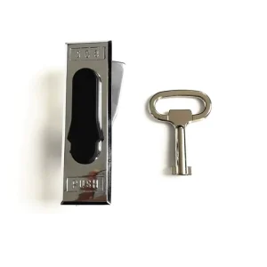 Custom Size MS503 Zinc Alloy Electrical Panel Door Lock with ANSI Grade 1 Security and Key for Cabinet and Box Use