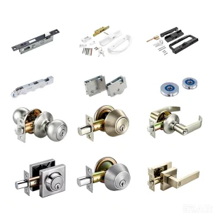 Custom Zinc Alloy Knob Lock Cylinder Modern Design Easy Installation for Office and Hotel Door Hardware Accessories