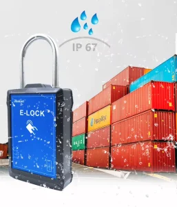 Customized 2G LTE RFID Cloud Storage Container Security Padlock 2G Version with One Sim Card for Development Purpose Only