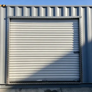 Customized Galvanized Steel Rolling Shutter Door No Welding Storage Shipping Container Roll up Door with Frame