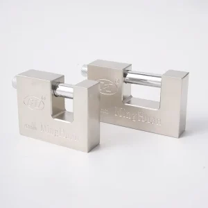 Customized Safety Heavy-Duty Iron Lock Container Door Locks Solid Brass Cylinder Rectangular Padlocks