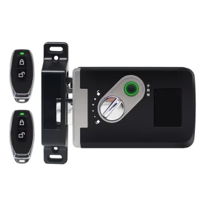 D7-S Wireless Door Lock with 2 Remote Transmitters