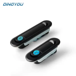 DINGYOU Zinc Alloy Key Unlock Industrial Electric Locks with Easy Installation for Metal Storage and Cabinet Door Panels
