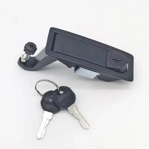 DL719 2 Zinc Alloy Black Plane Lock Industrial Lock Cylinder Tool Door Lock