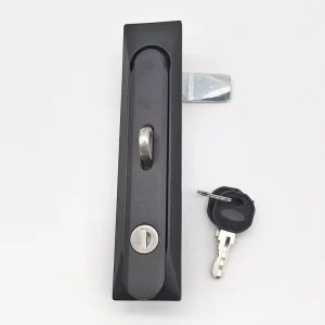 DL861-1G Cabinet Panel Handle Cam Lock Electrical Cabinet Plane Lock With Padlock
