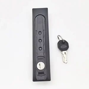 DL861-2 Durable Industrial Black Plastic Combination Key Plane Lock For Outdoor Cabinet Door Modern Design Style For Furniture