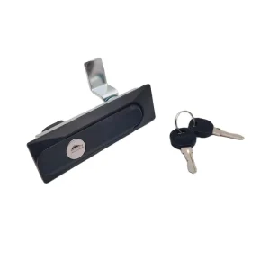 DL861-4 Zinc Alloy Push-Button Latch Swing Handle Panel Door Lock for Cabinet ANSI Grade 1 2 Keys