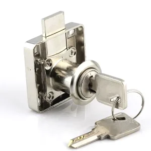 Desk Drawer K-Lock Cabinet Wardrobe Lock with Master Keys
