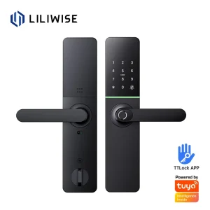 Digital Biometric Fingerprint Door Lock with RFID Card and WiFi App