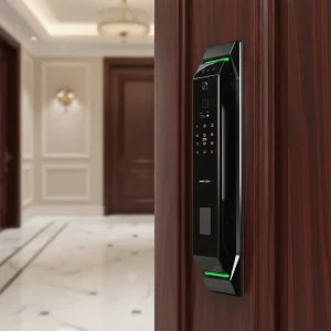 Digital Electronic Door Lock with Tuya App, WiFi, 3D Face Recognition, NFC Card and Cloud Storage for Wood Door