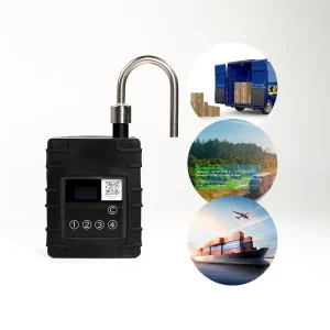 Digital Password Remote Control Padlock IP67 Waterproof Cargo Tracking Smart GPS Lock