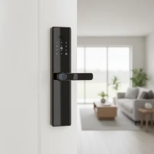 Digital Smart Fingerprint WiFi Zigbee Lock with Password Key Card Access Door Lock