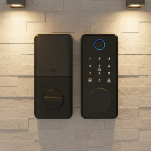 Digital Wi-Fi Smart Lock for Aluminum Alloy Security Entry Doors with Doorbell