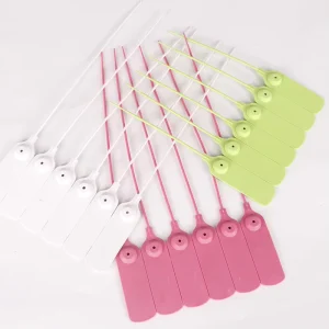 Disposable Security Plastic Seal Custom PP+PE Tamper Proof Seals for Container Courier Bags