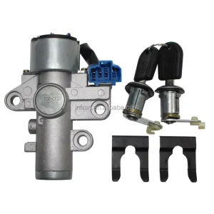 Dongfeng Tianjin Tianlong KC Ignition Lock Assembly Truck Electric Door Power Switch Start Door Lock Key 3704110 C0100