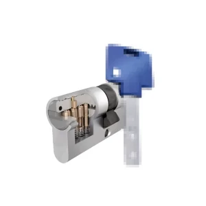 Door Lock with Five Card Keys, 76mm Mortise Door Cylinder