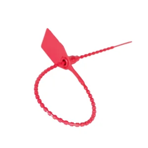 Double Lock Disposable Tags Plastic Security Container Seal with Number Logo for Clothing