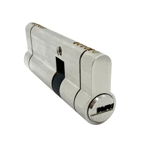 Double-Sided Brass Lock Cylinder with Horizontal Key Anti-Break Feature