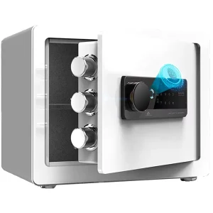 Drop Safe Fireproof Lock Box Fingerprint Safety Small Safes Money Box Home Hotel Digital Keypad 26L Security Safe