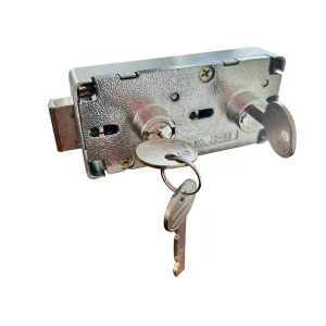 Dual Key Lock Metal Steel Safe Deposit Box Lock JZ 02 Certified Security Lock with Client Key and Guard Keys