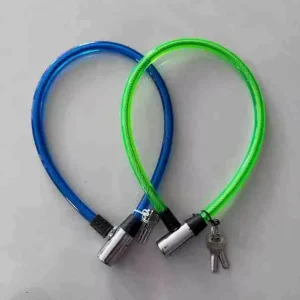 Durable Ring-Shaped Steel Wire Lock for Mountain and Road Bikes