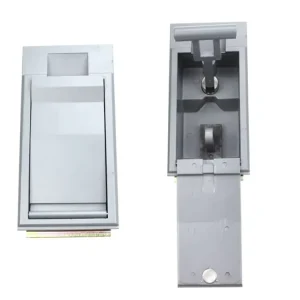 Durable Zinc Alloy and Steel Powder Coated Key Operated Three Point Lock ISO9001 Certified