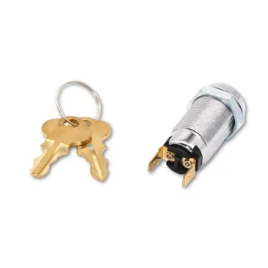Electric Lock System with Brass Key and Zinc Alloy Door Access Cylinders
