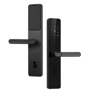 Electric Smart Fingerprint Door Lock with Memory Card for Steel, Glass, and Aluminum Doors