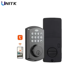 Electric Wi-Fi Smart Door Lock with Remote App Control and Deadbolt