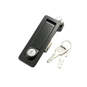 Electrical Cabinet Zinc Alloy Push Button Panel Lock Distribution Box Compression Lock Trigger Lever