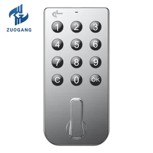 Electronic Digital Door Lock with Key, Zinc Material, Keypad and Password Access
