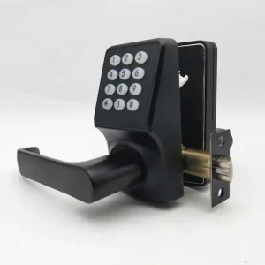 Electronic Digital Smart Door Lock Deadbolt with Mechanical Keys and Card Access