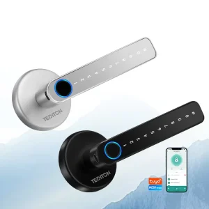 Electronic Digital Smart Handle Door Lock with App Unlock for Indoor Doors