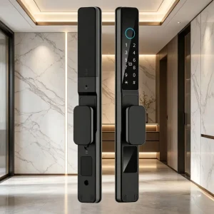 Electronic Door Lock Smart Electronic Smart Door Lock 360° Fingerprint Unlock Anti Peeping Aluminum Alloy Home Lock