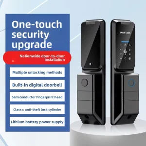 Electronic Face Recognition Fingerprint Smart Lock Aluminum Alloy Model T5