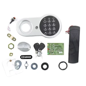 Electronic LED Display Panel Lock Cylinder Digital Panel Lock for Safe Box