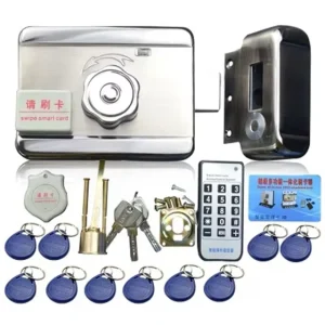 Electronic Magnetic Door Lock with Remote Control IR-1208