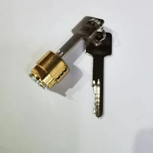 Electronic Mortise Smart Hotel Door Lock Brass Cylinder with Keys