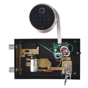 Electronic Motorized Locking System Fingerprint Keypad Safe Lock Mechanism Cylinder Parts for Home and Hotel Safes