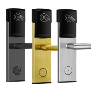 Electronic RFID Card Lock Stainless Steel Smart Door Lock for Hotel and Apartment