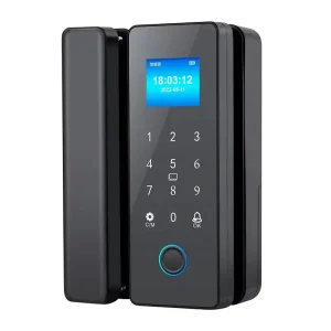 Electronic Smart Biometric Fingerprint Door Lock for Double-Sided Sliding Glass Doors