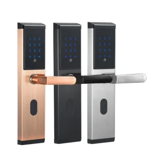 Electronic Smart Door Lock Smart Card Door Lock with Touch Keypad APP Unlock Temporary Password for Home Hotel