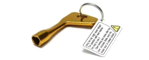 Elevator Landing Door Triangle Maintenance Lock Key
